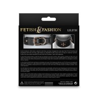 Collar Fetish & Fashion Lilith Negro