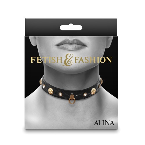 Fetish & Fashion Alina Collar Black