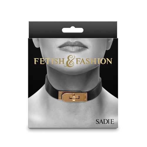 Collar Fetish Fashion Sadie Negro