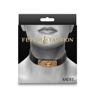 Collar Fetish Fashion Sadie Negro