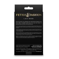 Fetish & Fashion Lace Hood White