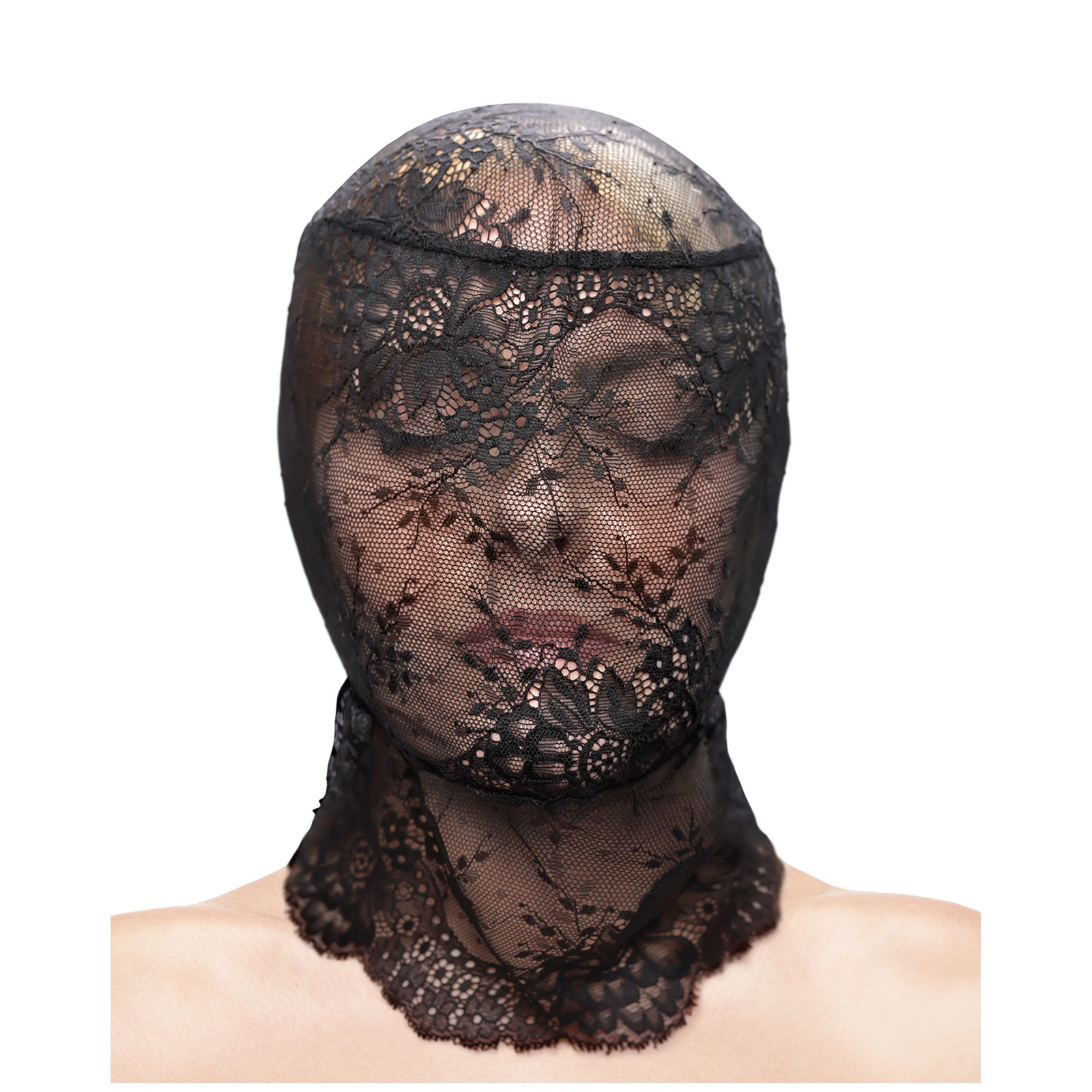 Fetish & Fashion Lace Hood