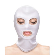 Fetish Fashion Eyes Mouth Hood White