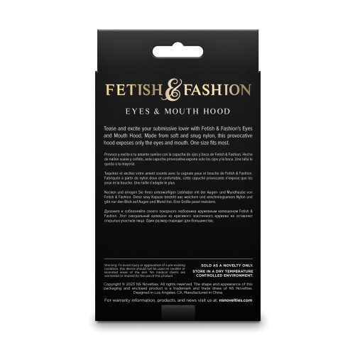 Fetish & Fashion Hood for Role Play