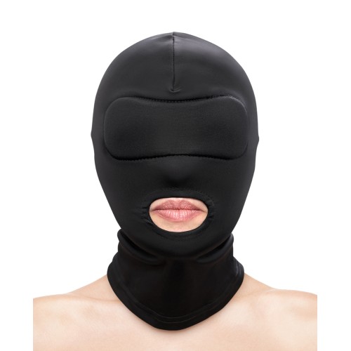 Fetish & Fashion Mouth Hood Black