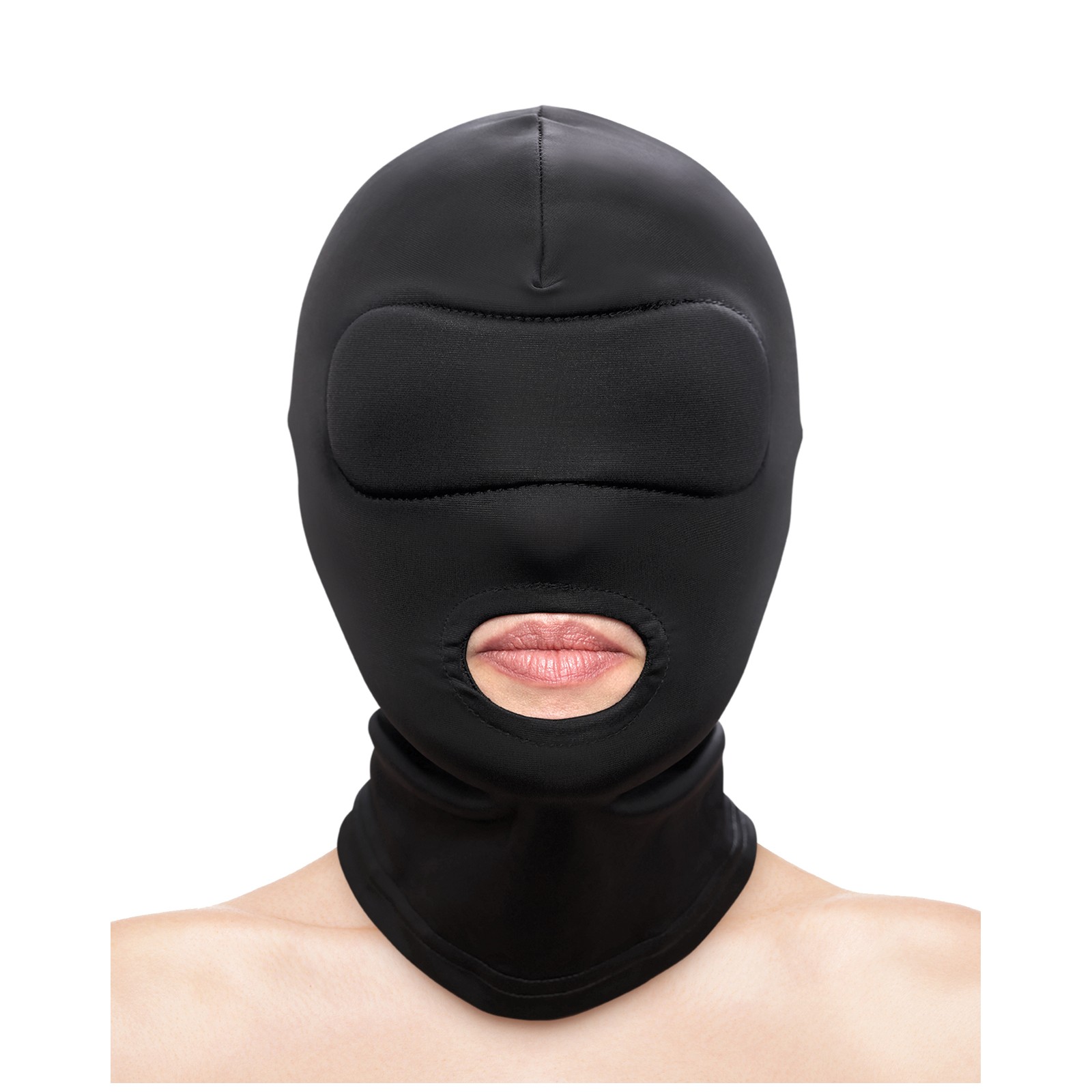 Fetish & Fashion Mouth Hood Black