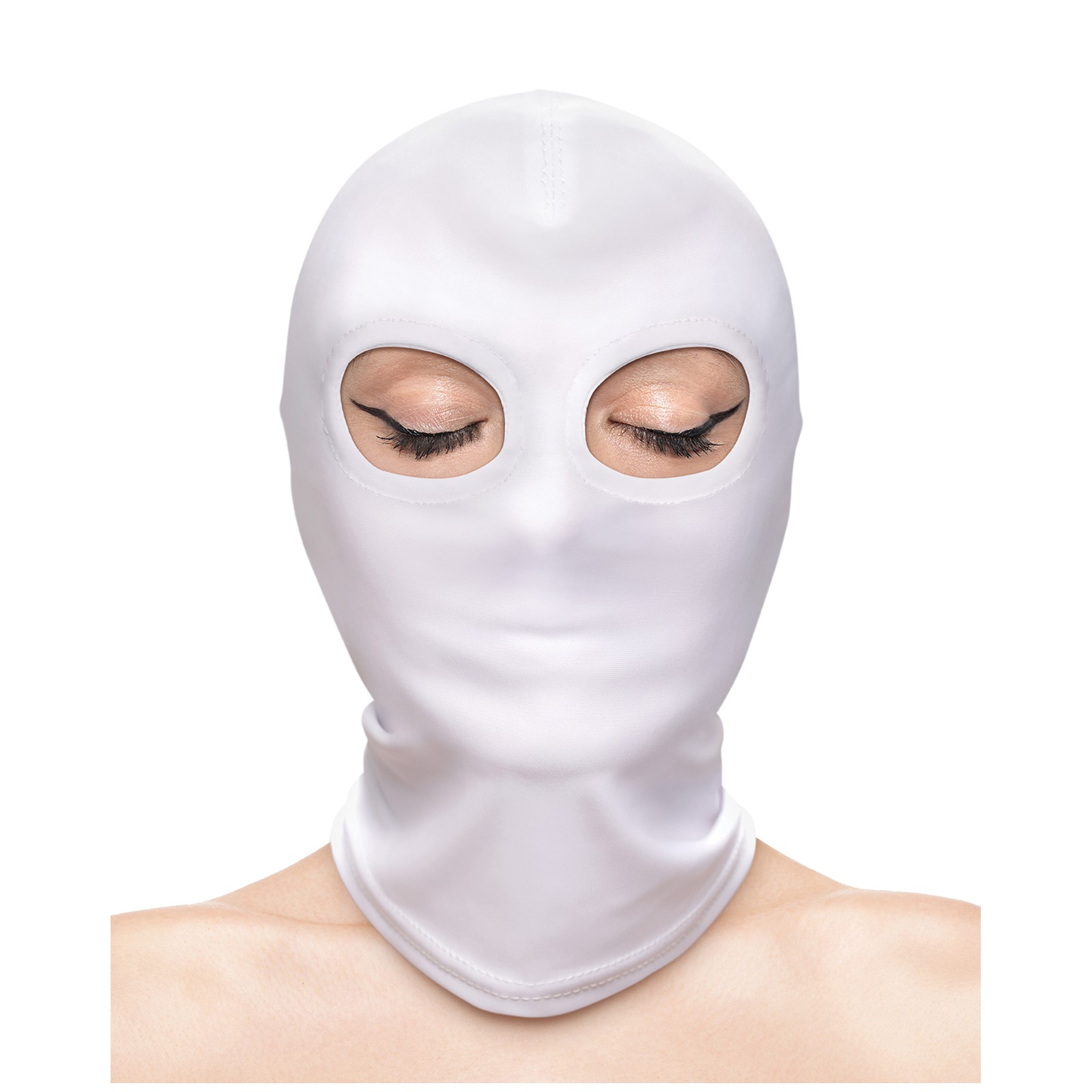 Fetish Fashion Eyes Hood White