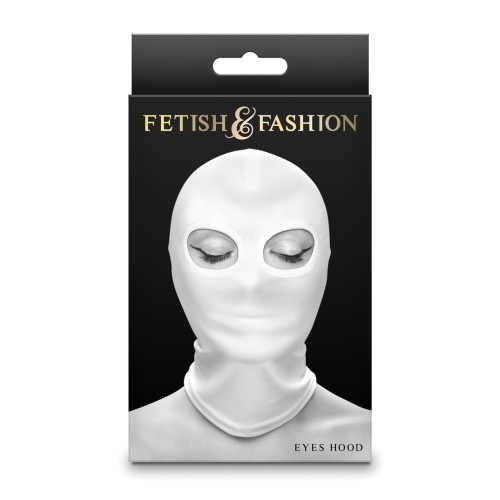 Fetish Fashion Eyes Hood White