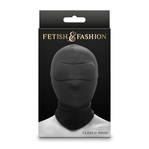 Fetish Fashion Closed Hood Black