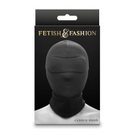 Fetish Fashion Closed Hood Black