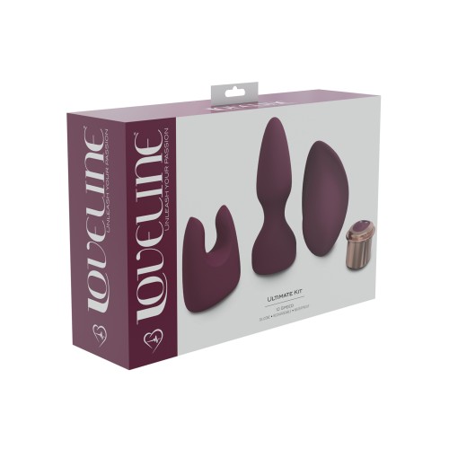 Shots LoveLine Ultimate Kit Burgundy