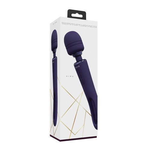 Shots Vive Kiku Wand and G-Spot Stimulator Purple