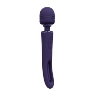 Vibrador Doble Puntero y Estimulador de Punto G Shots Vive Kiku Púrpura