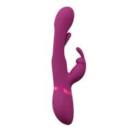 Shots Vive Mika Flapping Tongue Rabbit Vibrator Pink