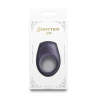 Anillo Vibrador Seduction Levi Gris Metálico