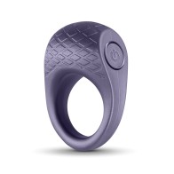 Anillo Vibrador Seduction Levi Gris Metálico