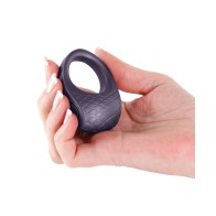 Anillo Vibrador Seduction Levi Gris Metálico