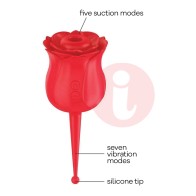 Wild Rose Le Pointe Vibrator - Red