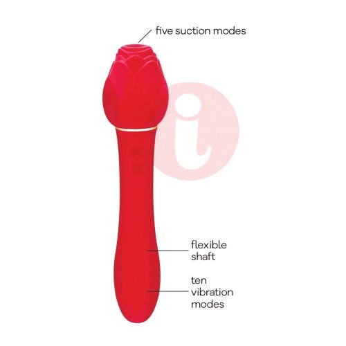 Rosa Salvaje Y Vibrador Rojo