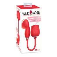 Vibrador Wild Rose Succión y Movimiento Come Hither