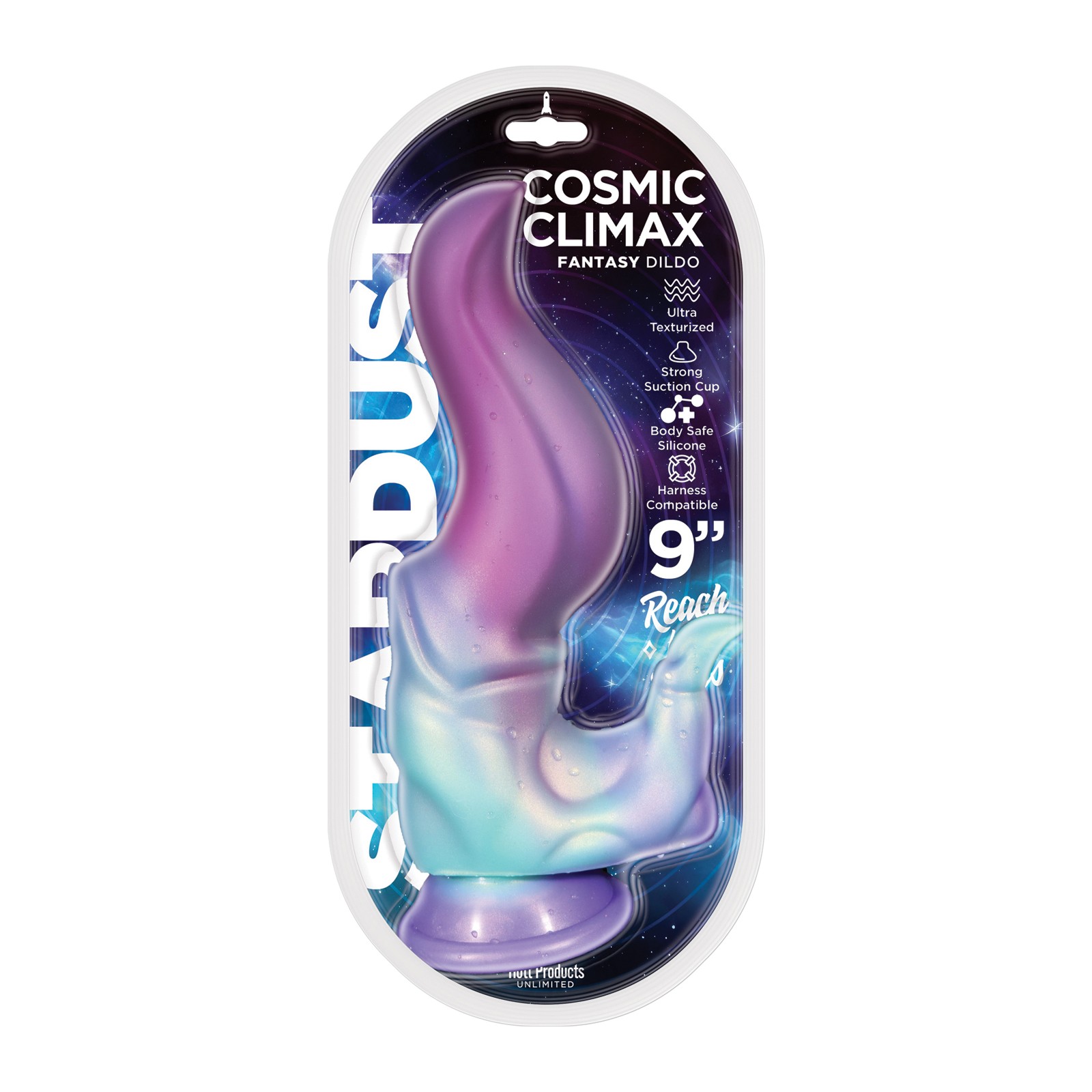 Dildo de Silicona Stardust Cosmic Climax 7 Pulgadas