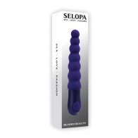 Selopa Juguete Vibrador Beads - Púrpura