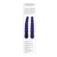 Selopa Juguete Vibrador Beads - Púrpura