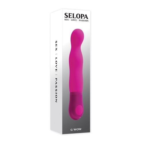 Vibrador Selopa G Wow Rosa