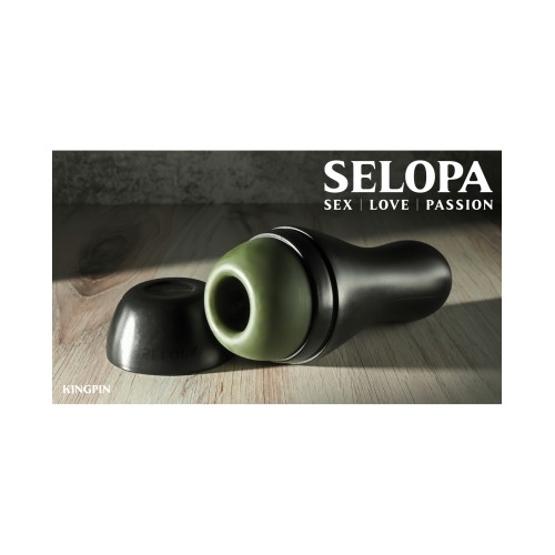 Selopa Kingpin Stroker con Forma Ergonómica