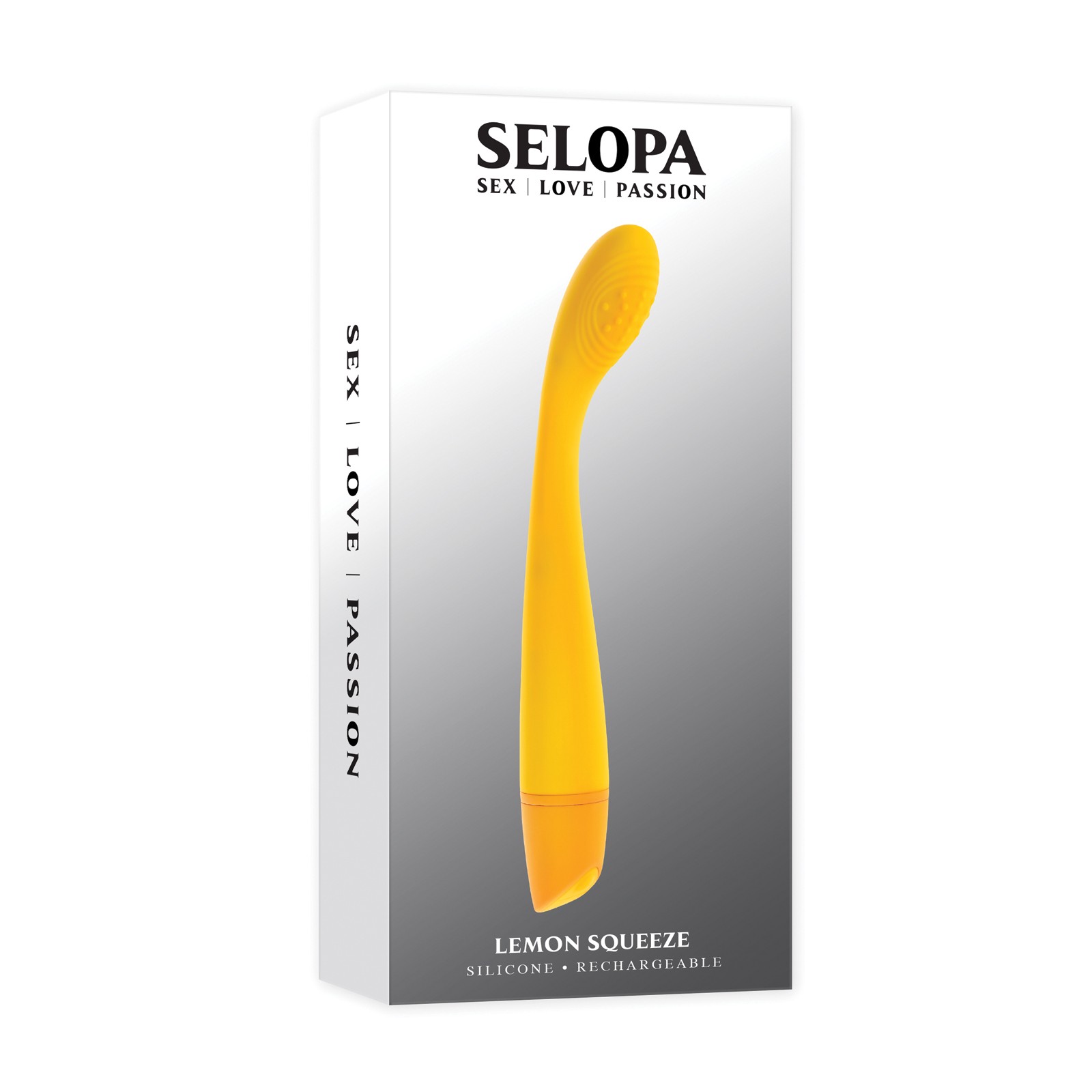 Selopa Lemon Squeeze Vibrador Delgado Amarillo