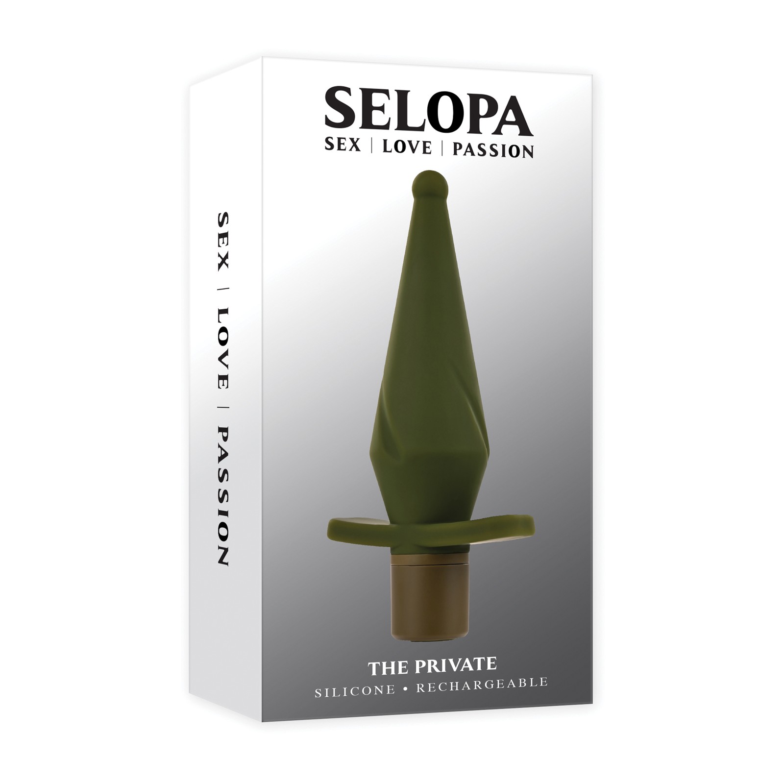 Selopa The Private Green Vibrating Plug