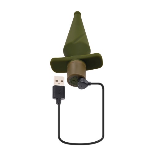 Selopa The Private Green Vibrating Plug