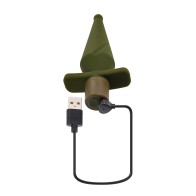 Selopa The Private Green Vibrating Plug