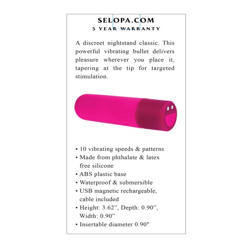 Selopa Tiny Temptation Pink Vibrator