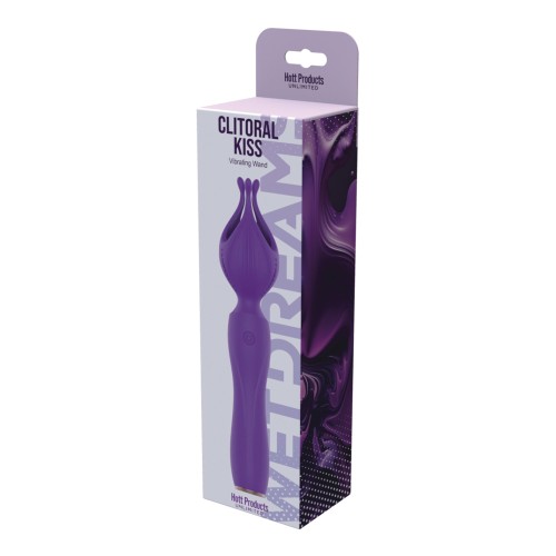 Vibrador Clitoral Kiss Púrpura