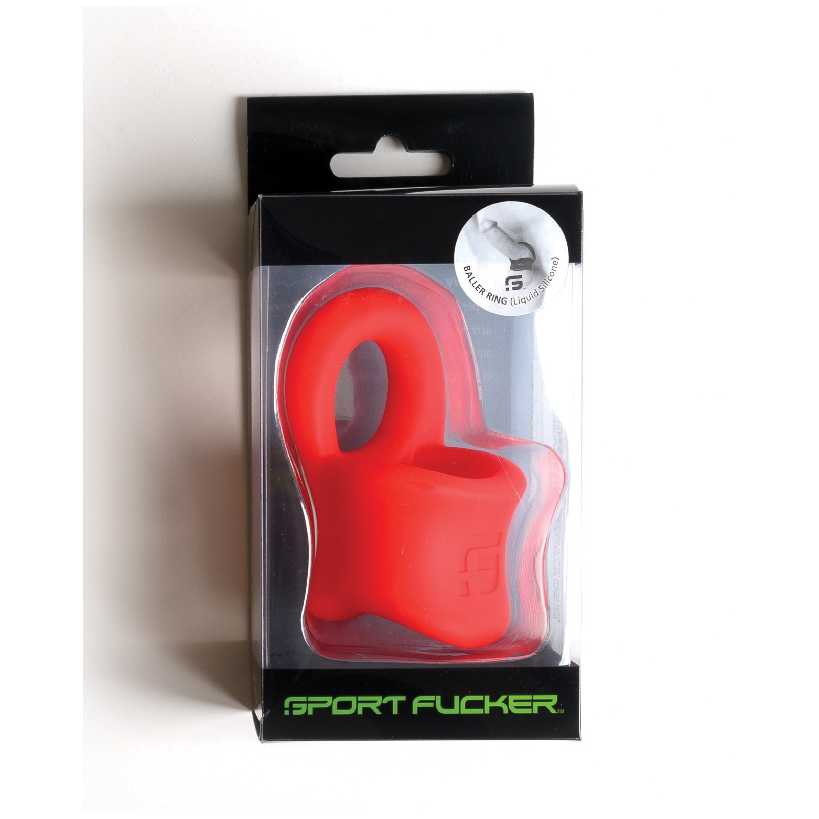 Silicone Baller Ring - Red - Enhance Your Pleasure