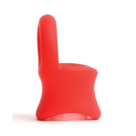 Silicone Baller Ring - Red - Enhance Your Pleasure