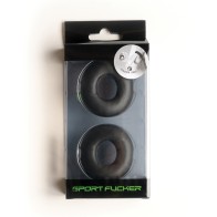 Sport Fucker Stacker Rings Black