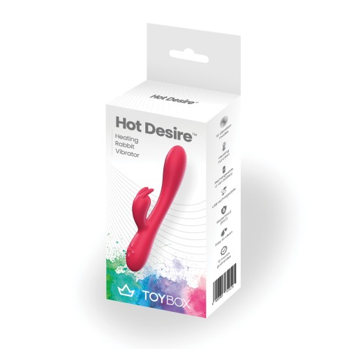 ToyBox Hot Desire Vibrador Ergonómico de Conejo