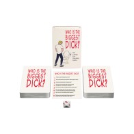 Who's The Biggest Dick Card Game