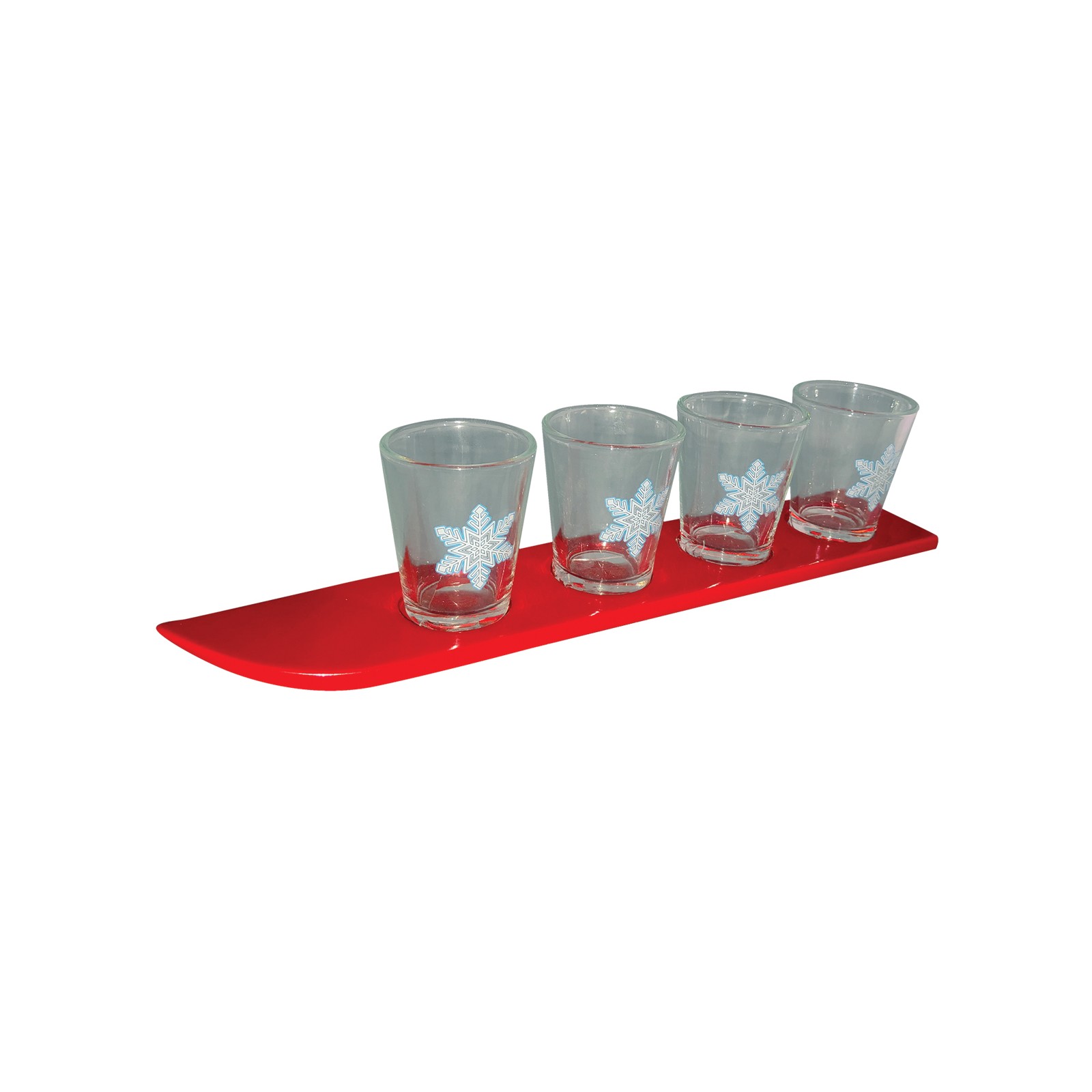 Set de Vasos de Shot en Forma de Esquí - Diversión para Fiestas