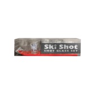 Ski Shot Glass Set for Party Fun