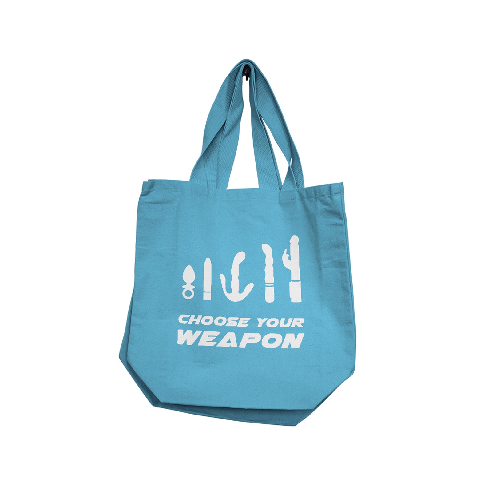 Tote Reutilizable Nobu Choose Your Weapon Azul