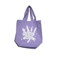 Nobu I Still Play With Toys Reusable Tote Lilac