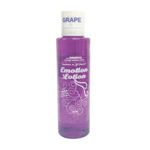 Emotion Lotion Grape Flavored Warming Massage