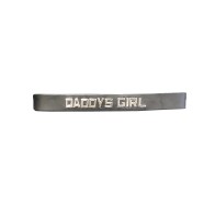 Collar de Cuero DADDYS GIRL Spartacus Negro