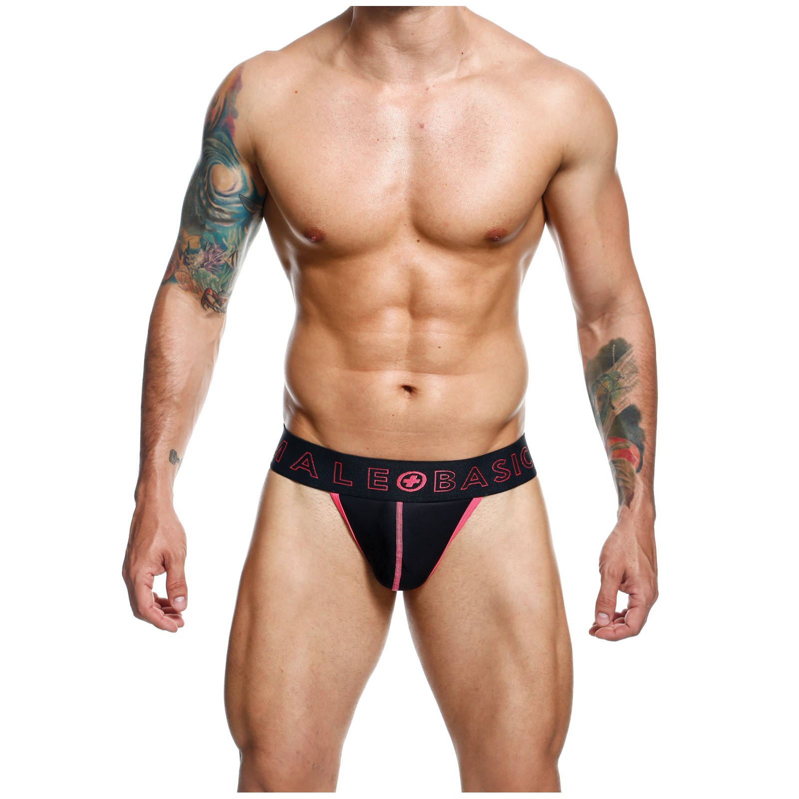 Male Basics Tanga Neón Coral LG