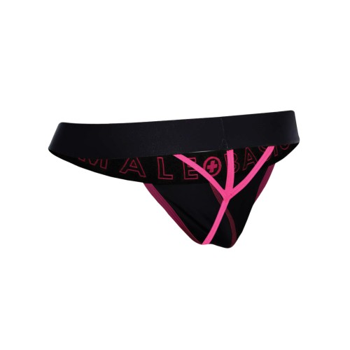 Male Basics Neon Thong Coral LG