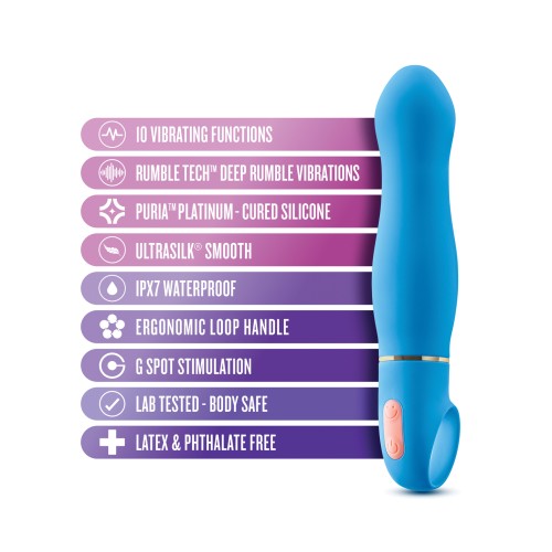 Vibrador Blush Aria Exciting AF Azul