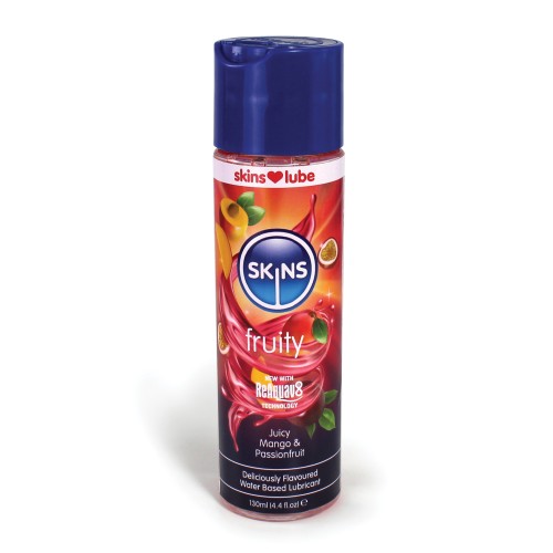 Lubricante a Base de Agua Skins Mango y Fruta de la Pasión - Delicia Fruity